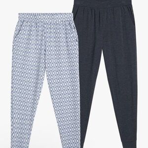 Eddie Bauer Navy and gray Lounge Pants XL Set of 2. See all pics